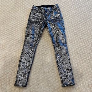 7 for all mankind sequin pants.  Used 2 times in excellent condition